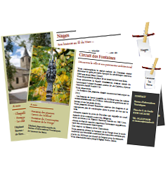 Brochures balades au coeur des villages