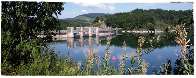 Barrage lac Laouzas